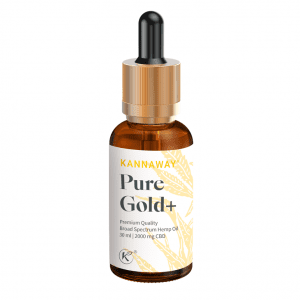 Pure Gold Drops 500mg 30ml - Full-spectrum CBD oil